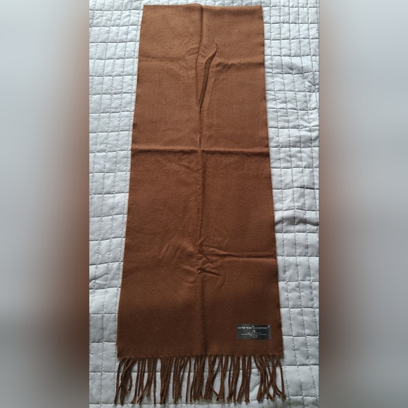 D&Y Scarf Softer Than Cashmere Chocolate Brown SO soft! - Picture 2 of 4